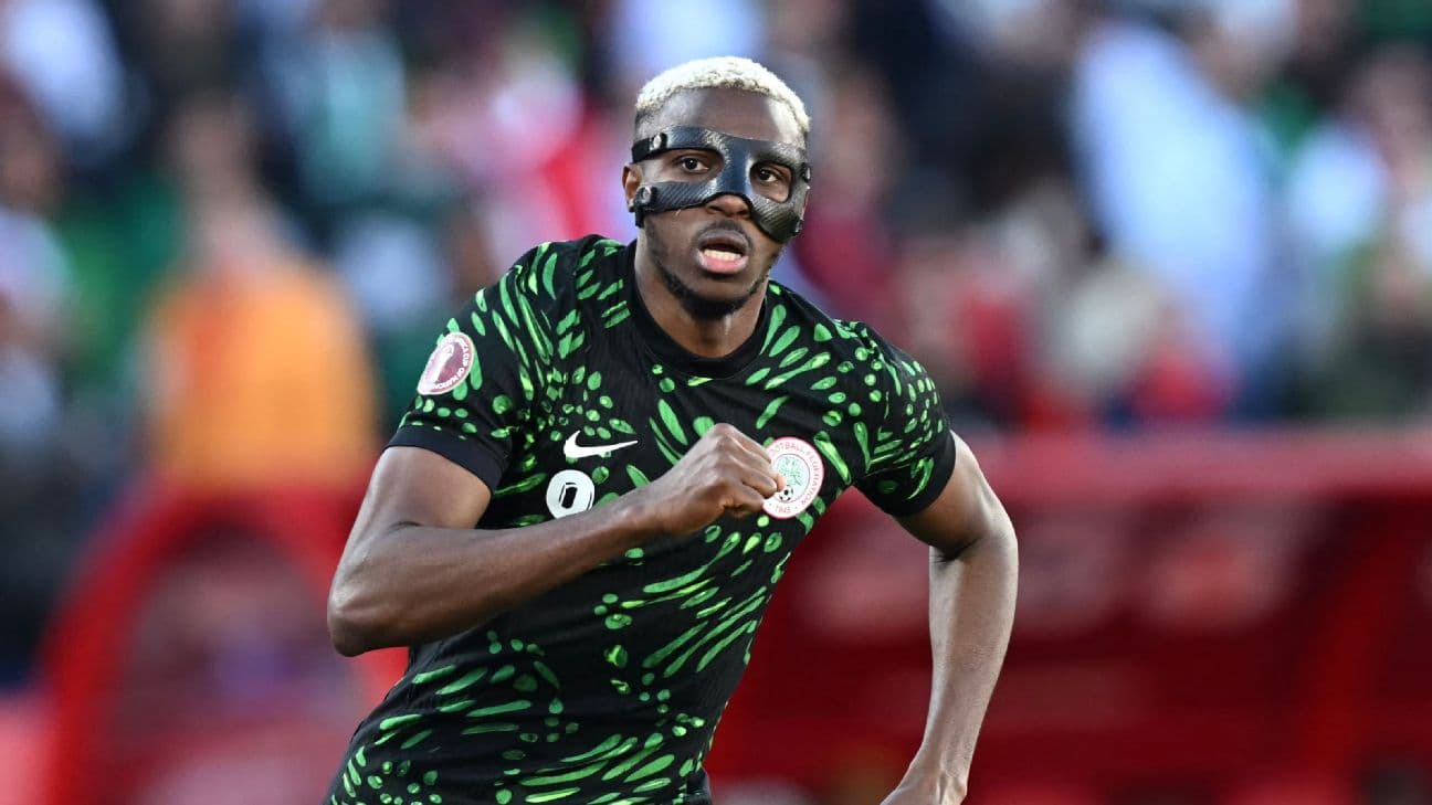 Victor Osimhen could be the star striker at the next World Cup... assuming Nigeria qualify for it.