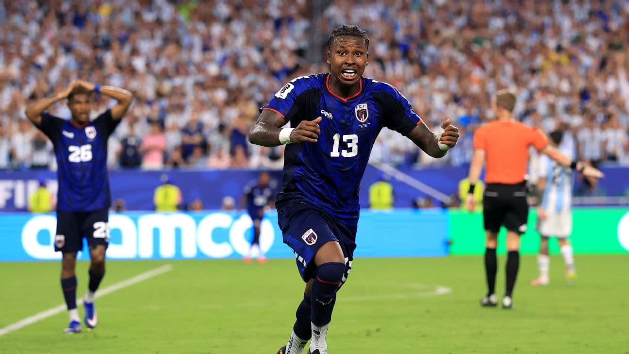 Sidny Lopes Cabral celebrates, Argentina vs Cape Verde, 2026 FIFA World Cup [1296x729]
