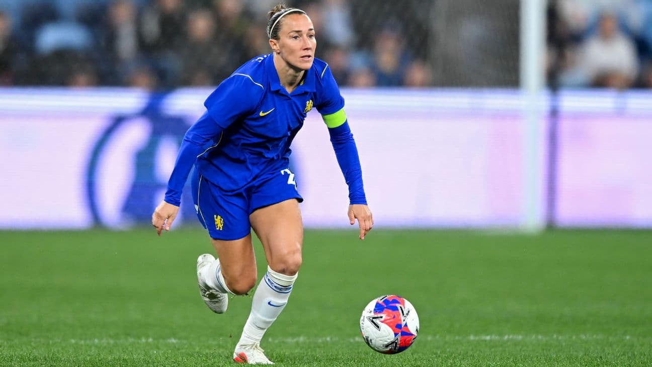Lucy Bronze will be in action for Chelsea in their Women's Champions League qualifier against Real Sociedad.