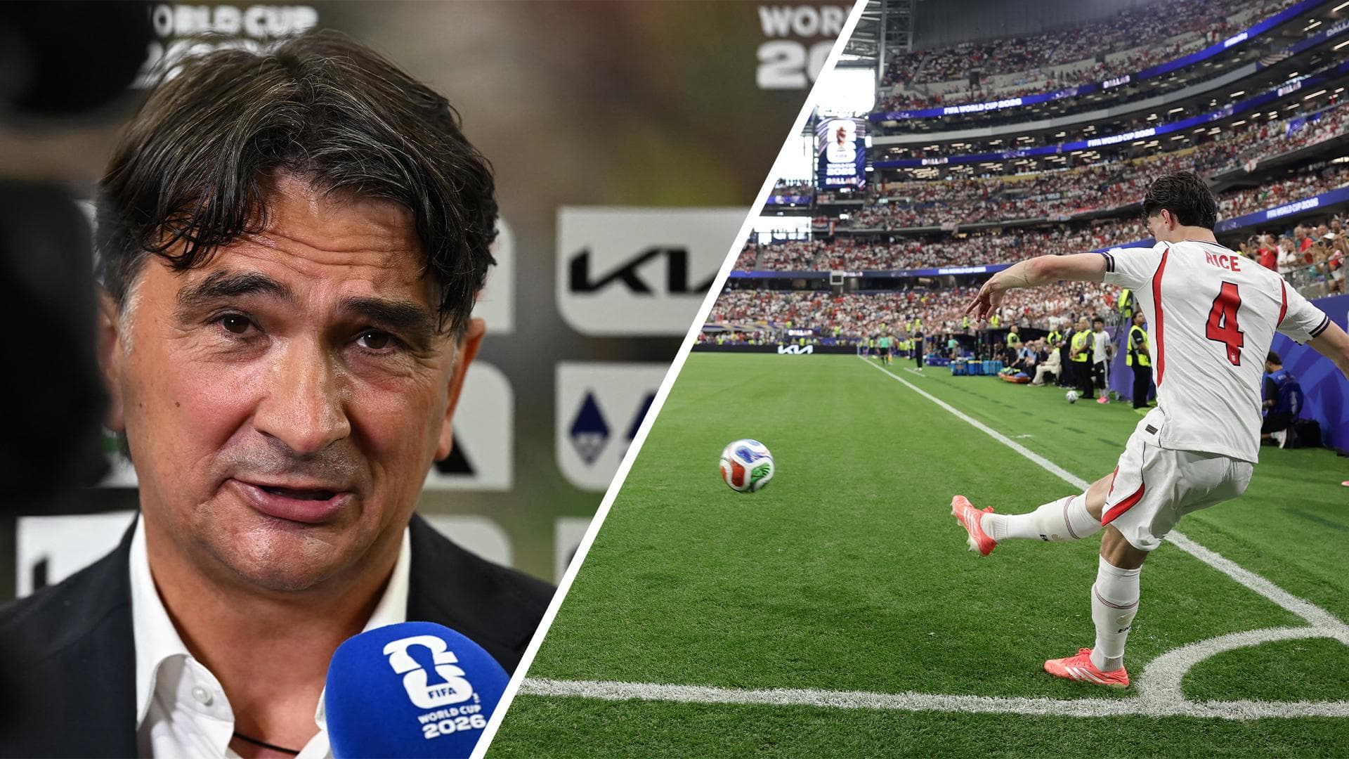 Croatia coach 'knew' set-pieces were England's 'greatest danger'