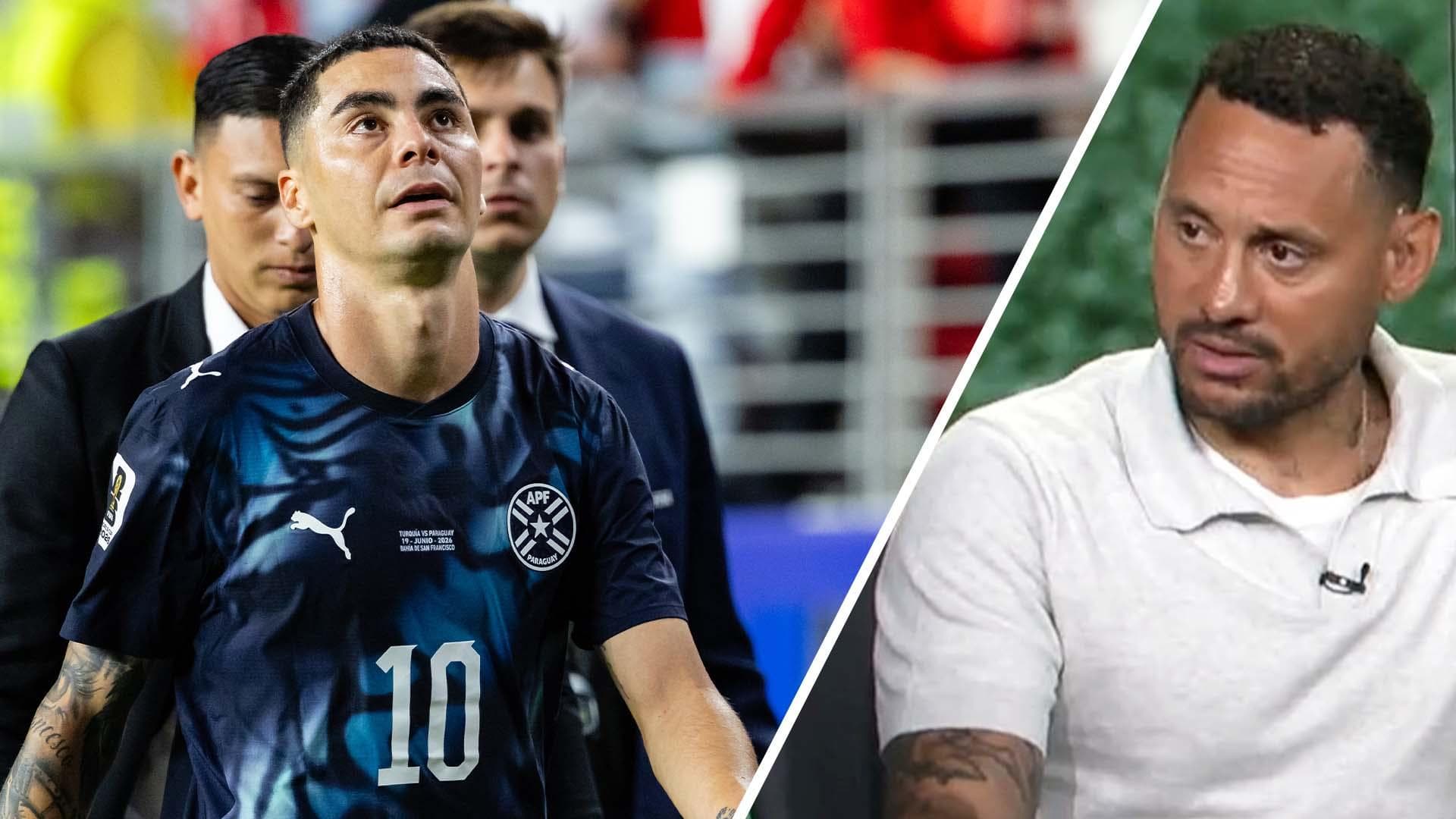 Jones: I don't feel sorry for Almiron after red card vs. Turkey