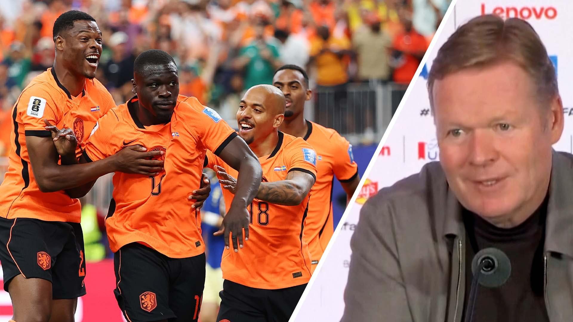 Koeman: We have more confidence after victory vs. Sweden