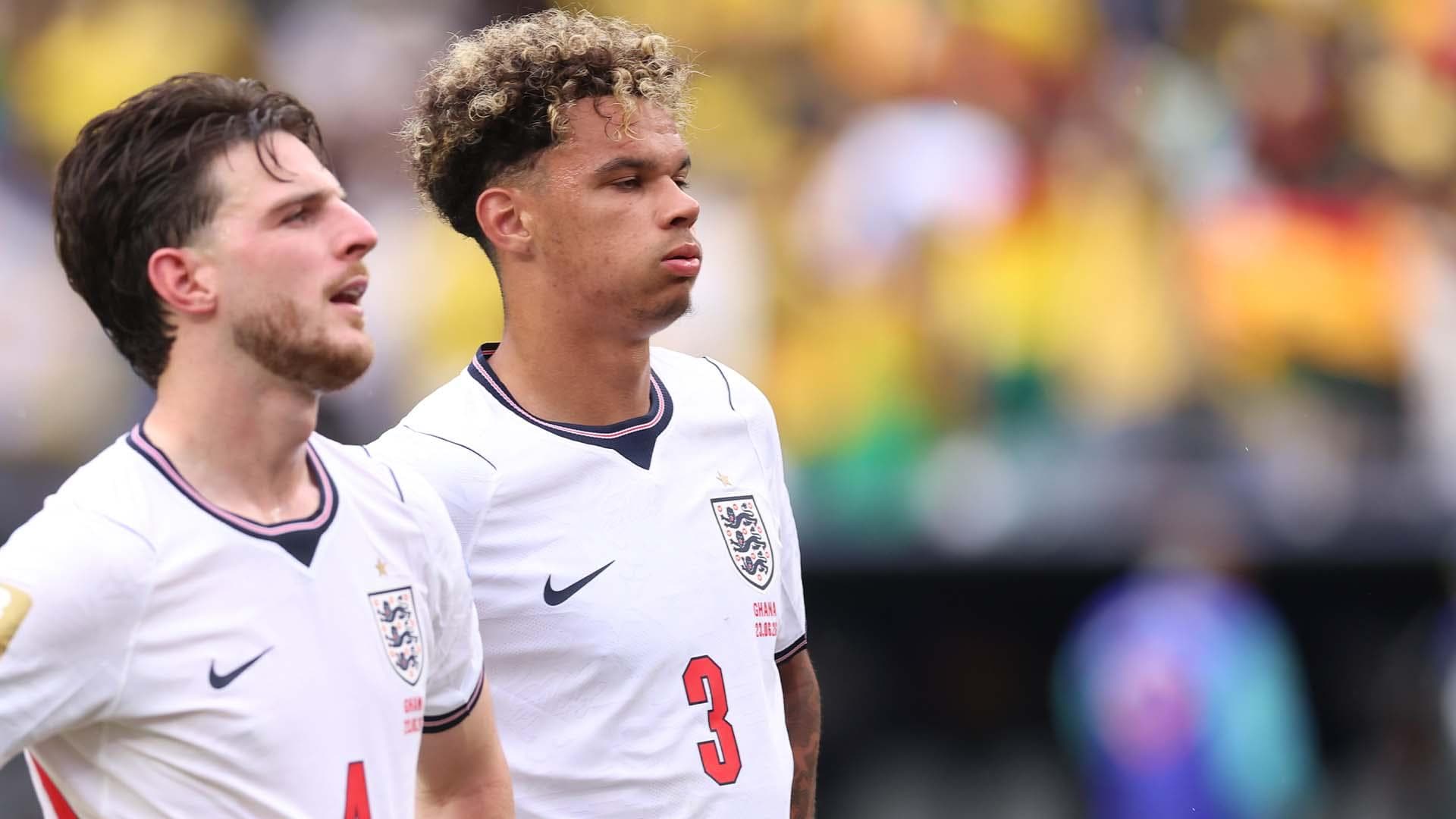 Why did England struggle vs. Ghana?