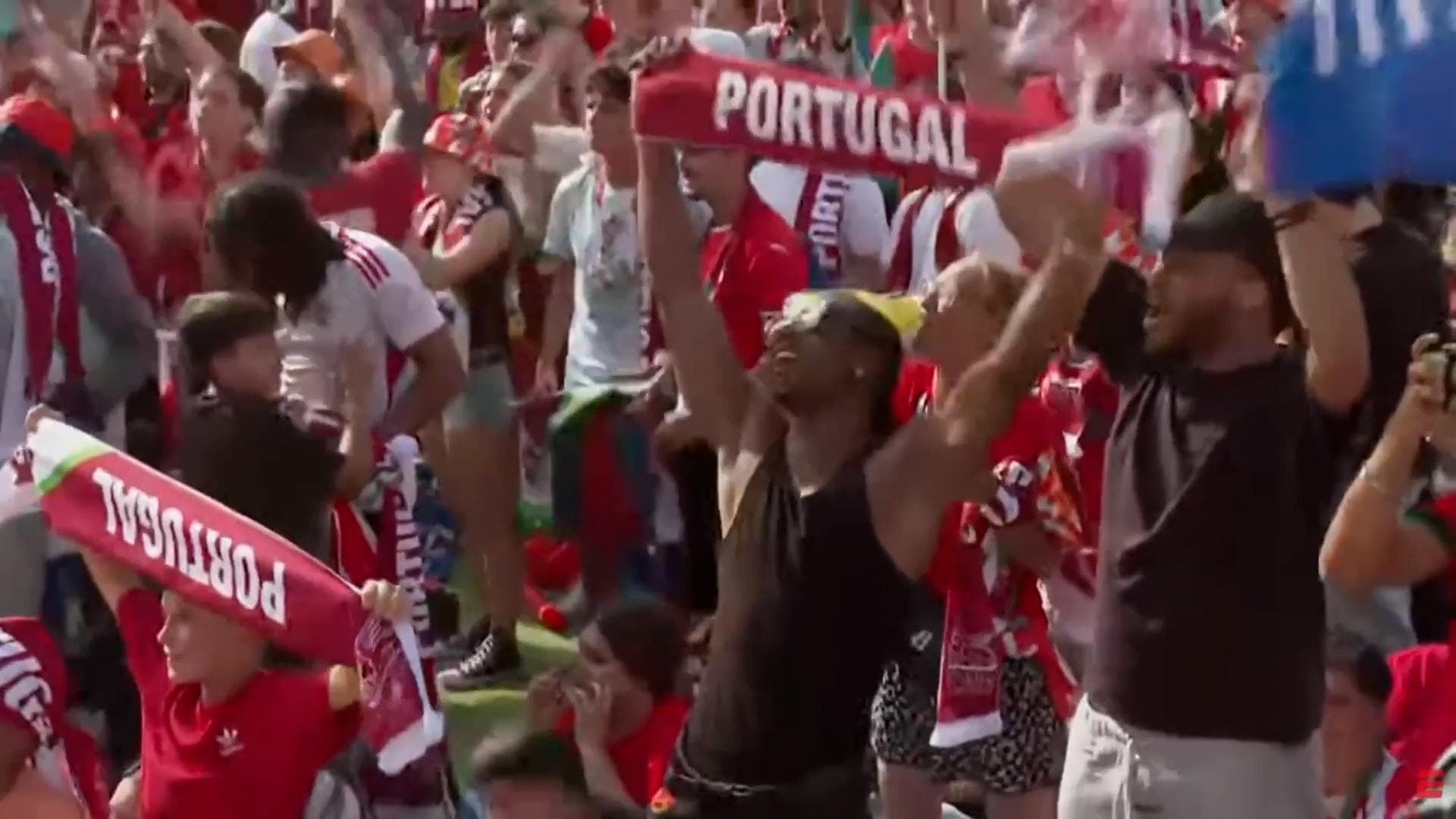 Lisbon goes wild as Ronaldo scores for Portugal vs. Uzbekistan