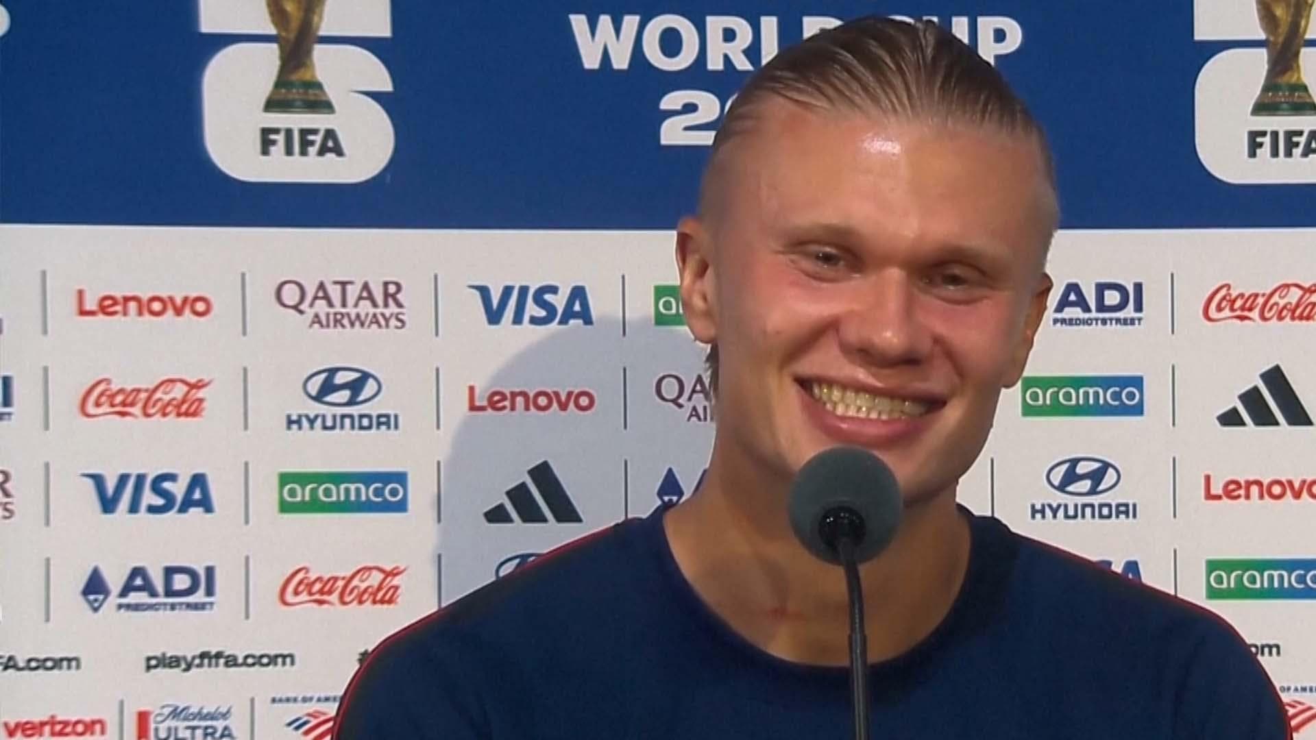 'It's my speciality to score goals!' - Haaland on scoring back-to-back WC braces