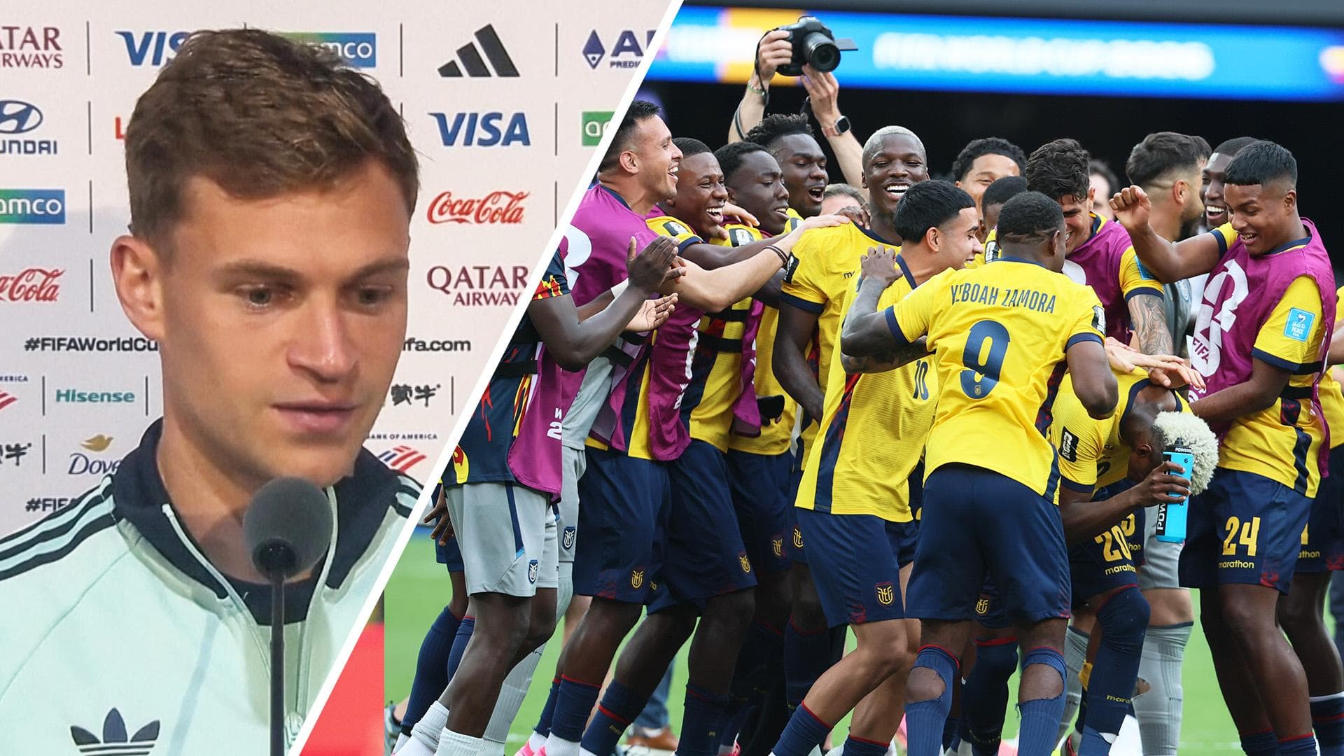 Kimmich: Ecuador deserved to win vs. Germany