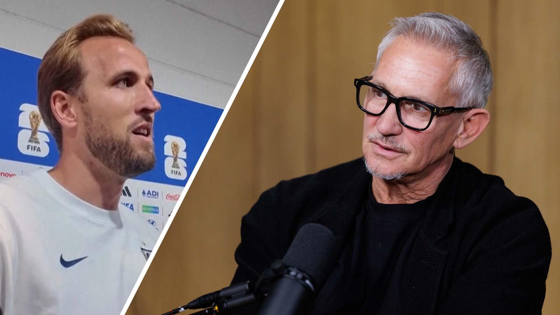'Sorry Gary' - Kane sends message to Gary Lineker after breaking his goal record