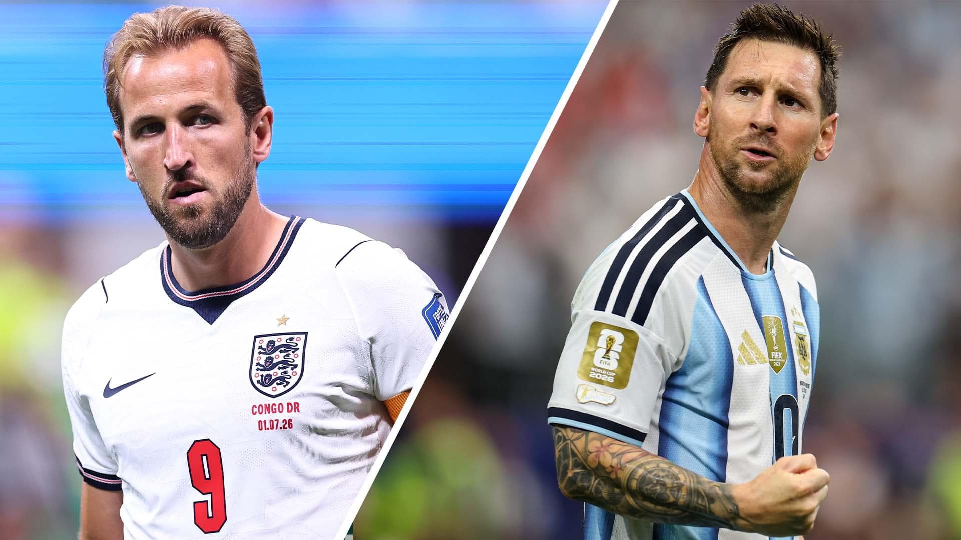 Anthony Gordon compares Kane to the 'greatest of all time' Messi