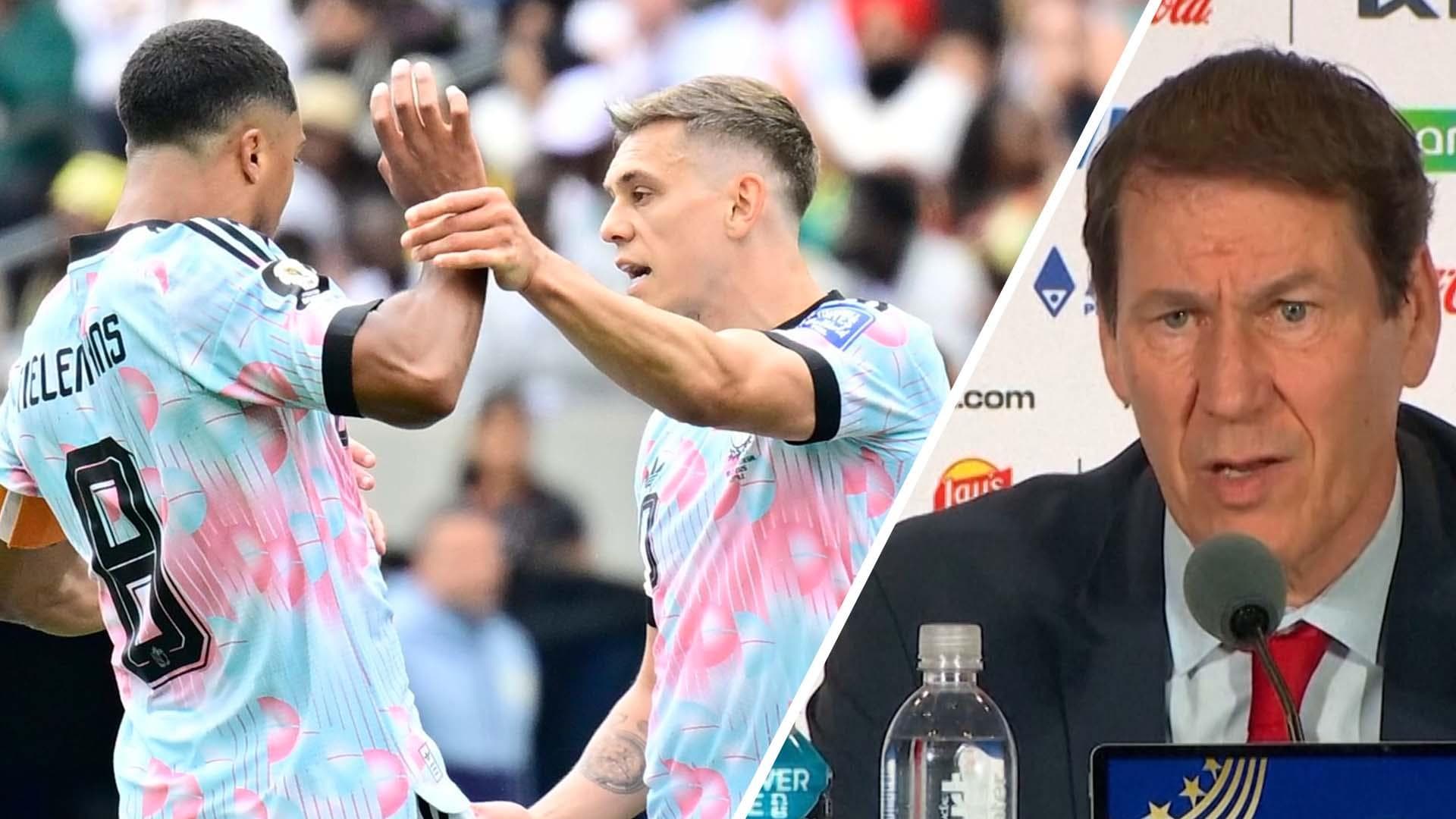 Belgium boss backs 'fighting spirit' after Tielemans-Trossard clash