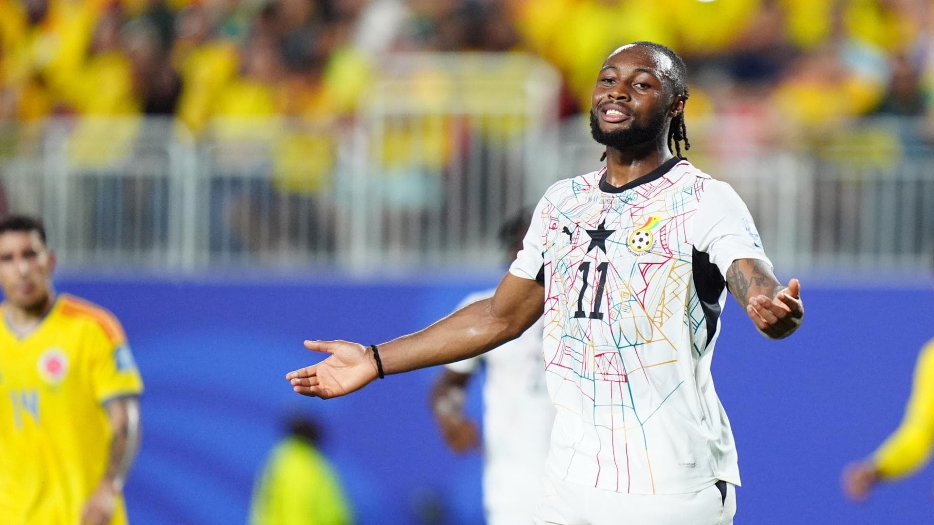 Leboeuf 'disappointed' with Ghana's performance vs. Colombia