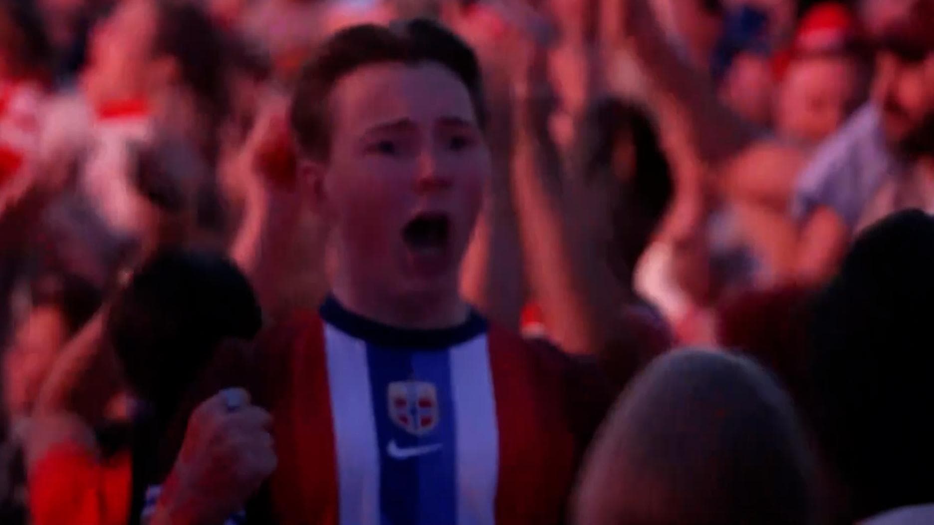 Erling Haaland goal vs. Brazil sends Oslo into raptures