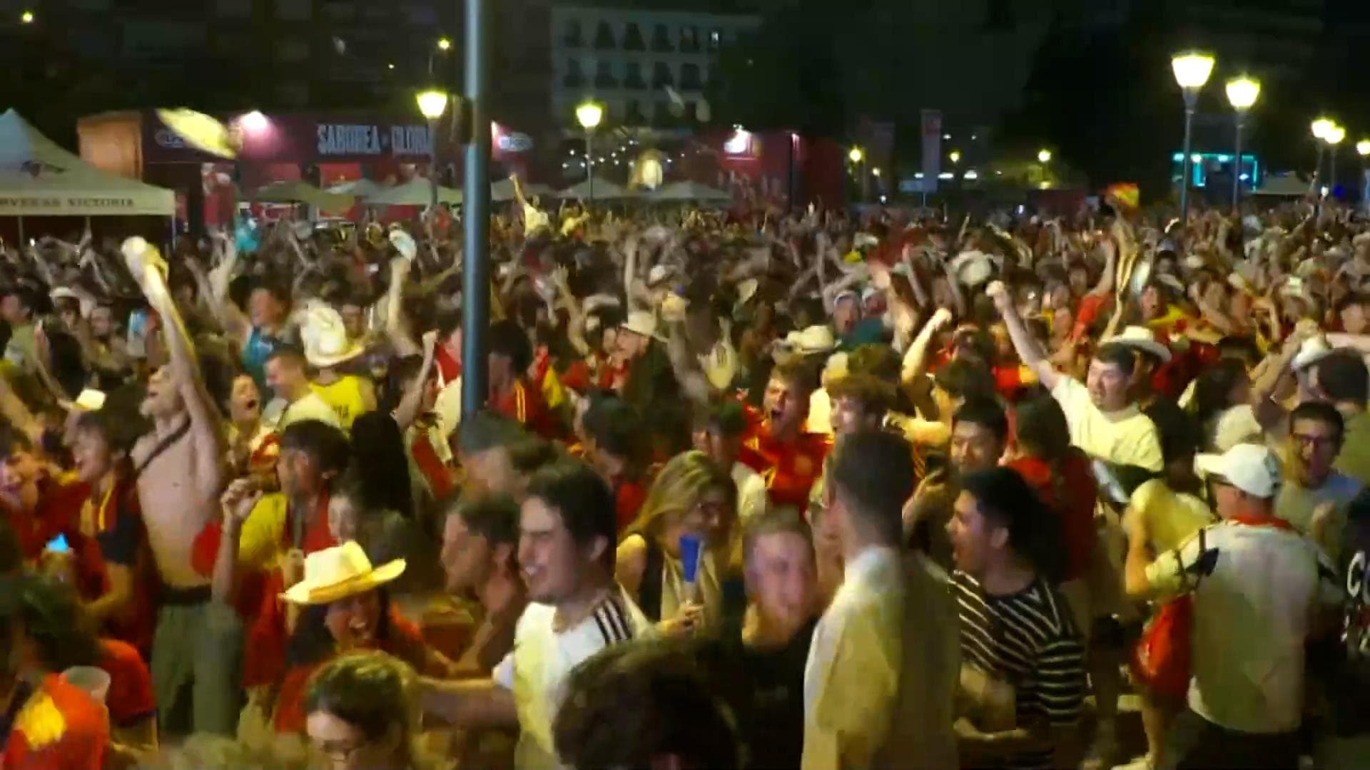 Madness in Madrid as Spain score a late winner vs. Portugal