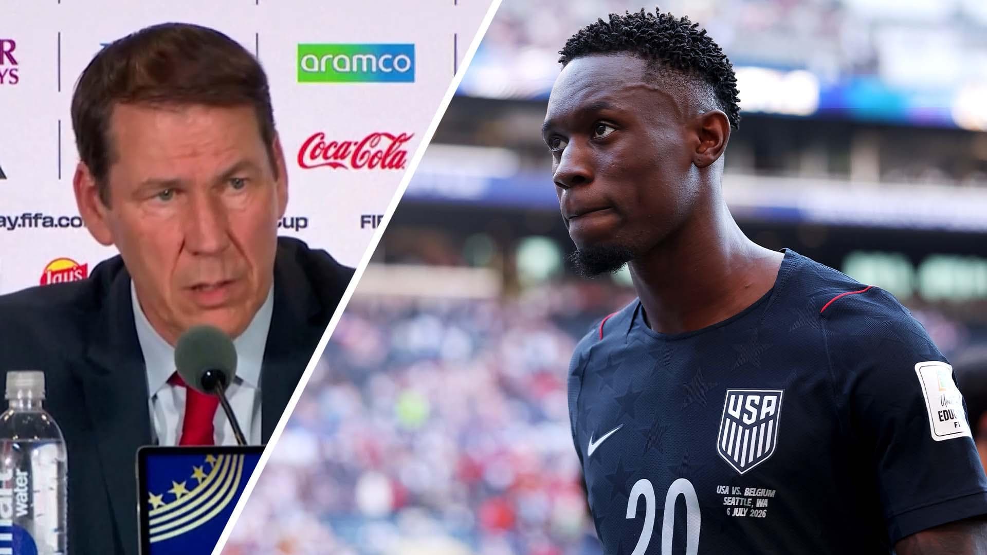 Garcia 'really appreciated' Balogun speaking to him about the suspension