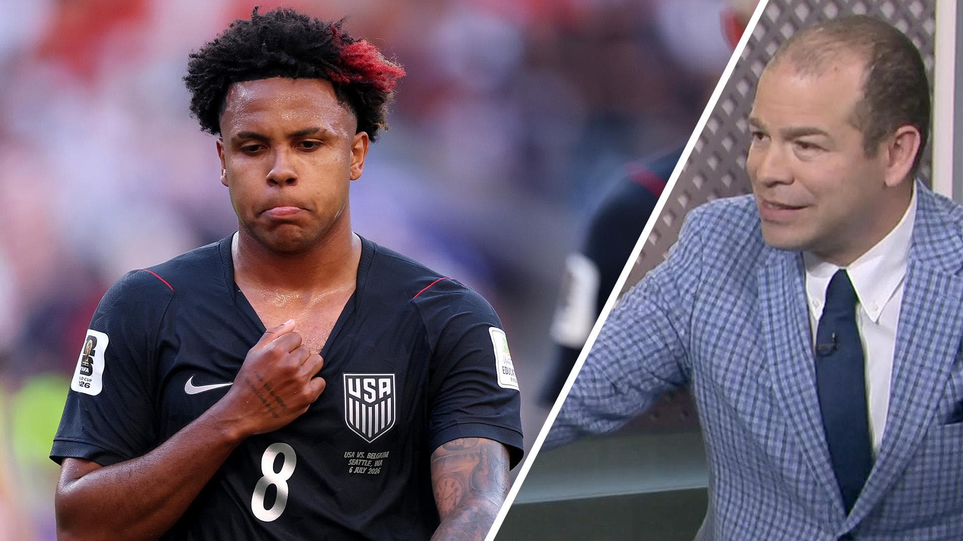 Moreno: USMNT 'lacked fight' vs. Belgium