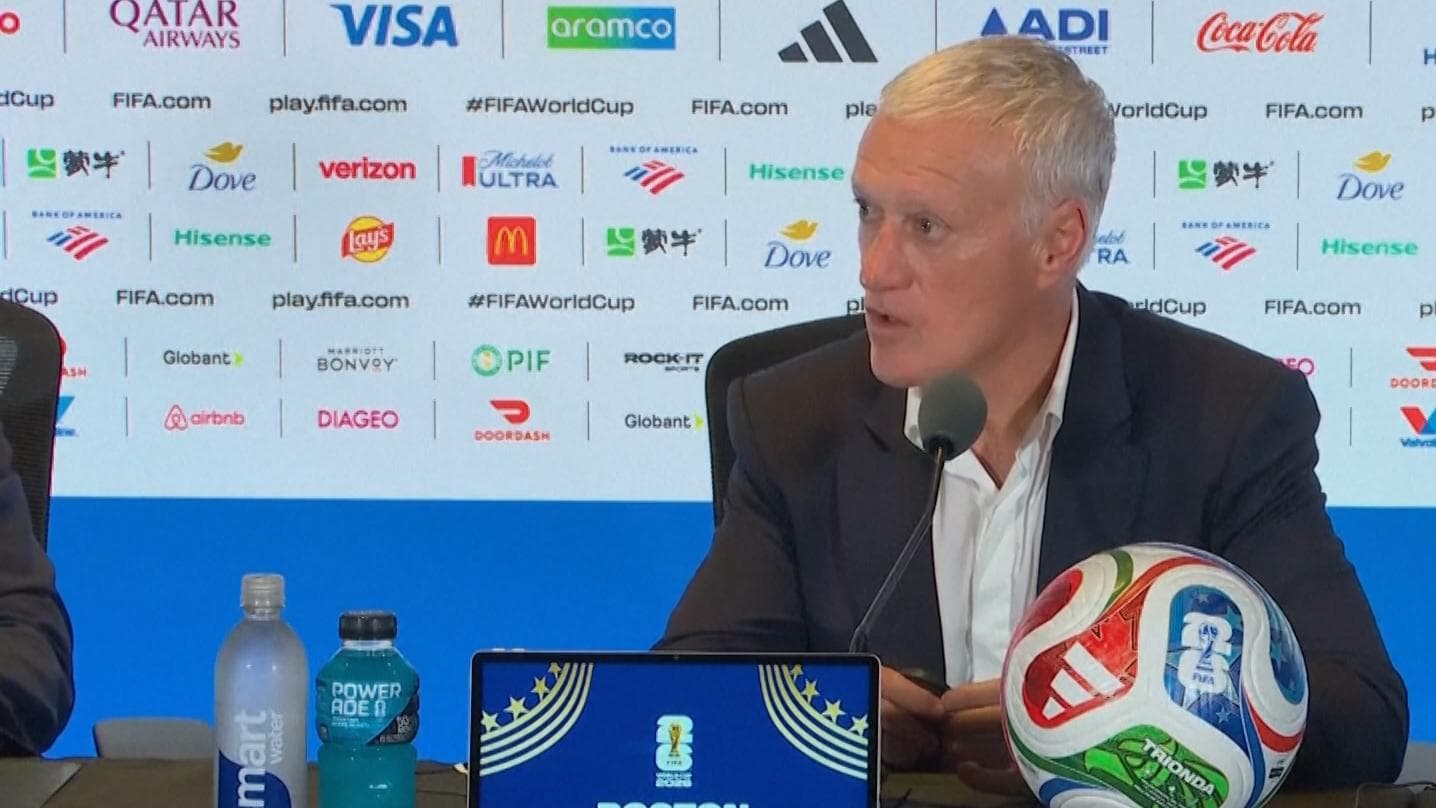 Deschamps: France really proud to be in semifinals for third time in a row