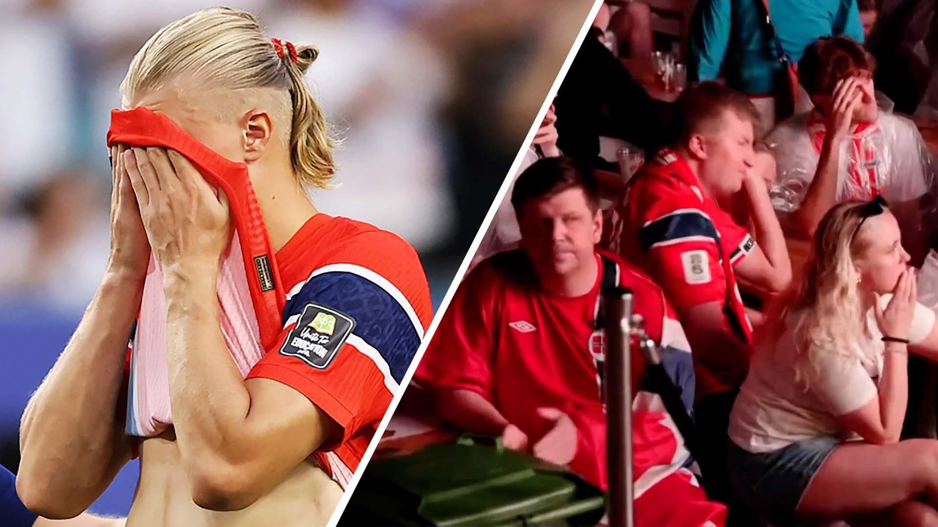 Pain in Oslo as Norway exit the World Cup after losing to England