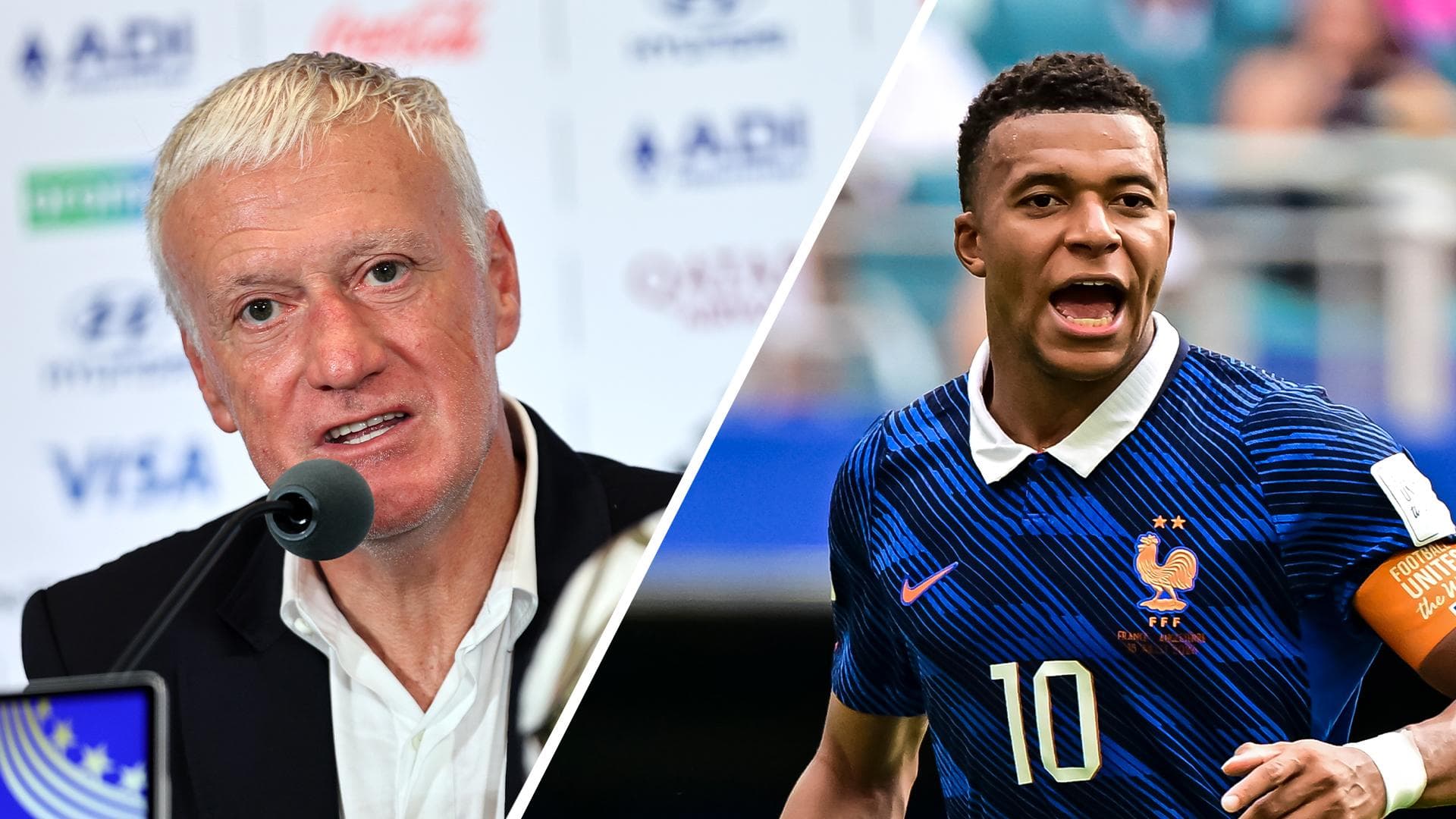 Deschamps praises 'exemplary' captain Mbappé