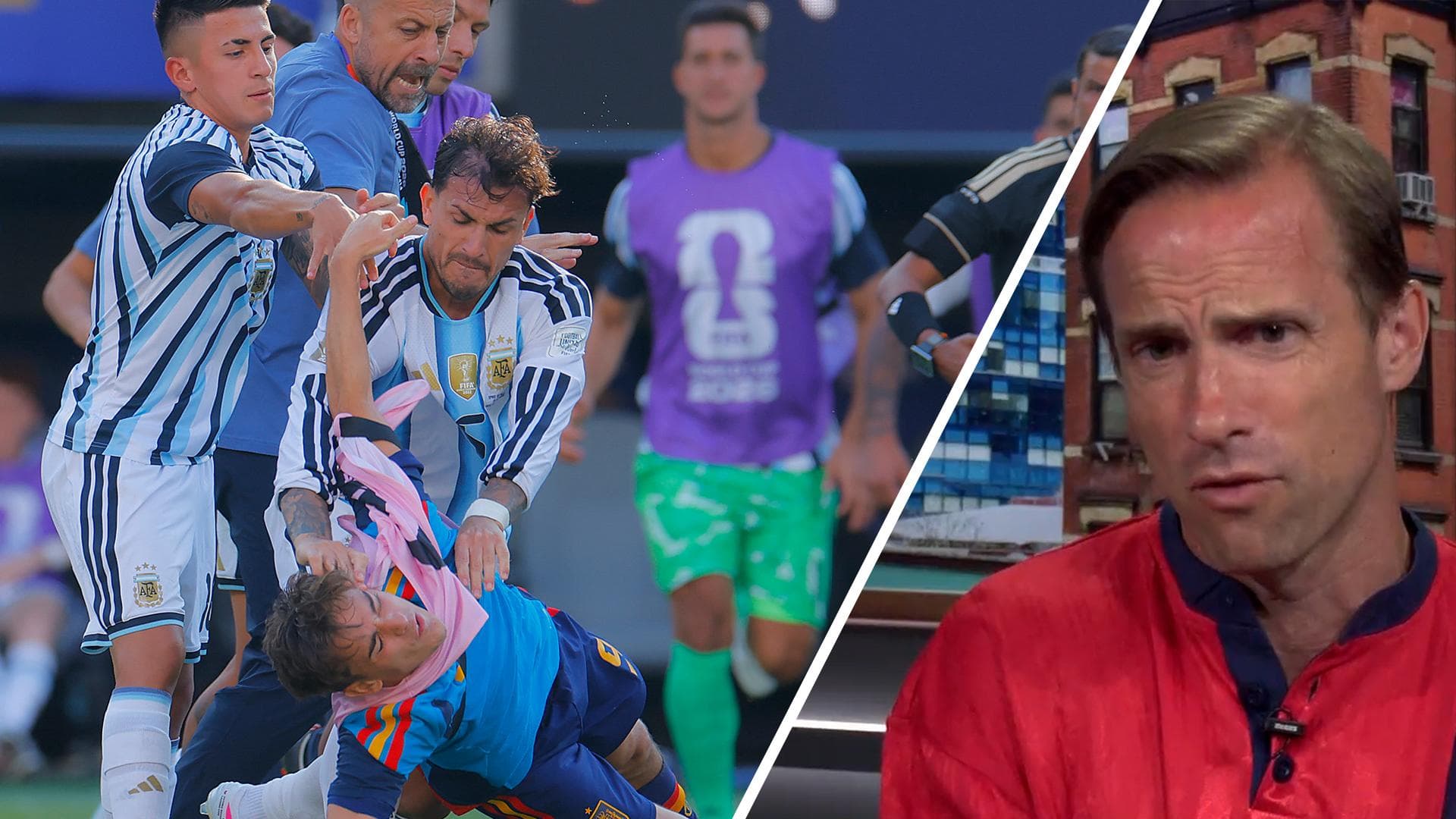 Laurens calls for lengthy ban for Paredes' full-time behaviour