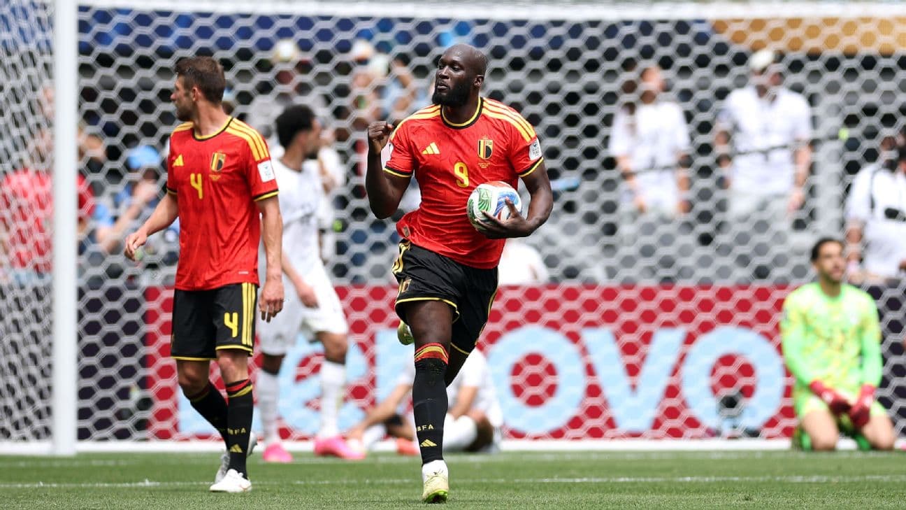 Lukaku took the celebration after forcing an own goal from Mohamed Hany shortly after coming on.