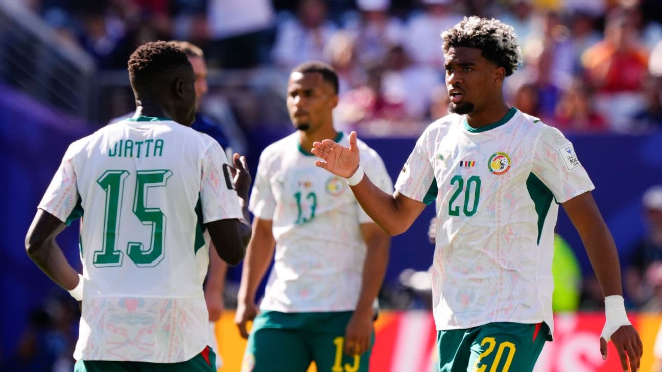 Krepin Diatta and Ibrahim Mbaye were bright lights for Senegal in their opening loss to France.