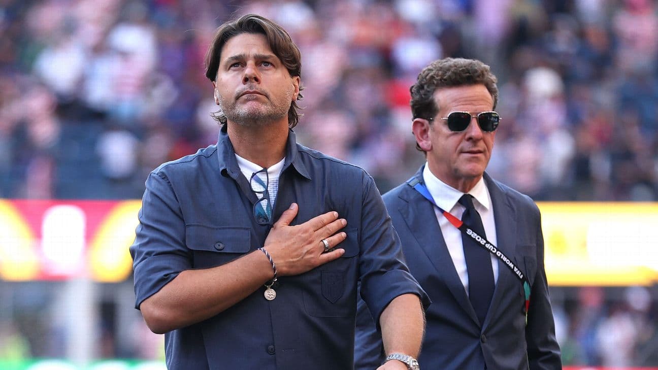 Mauricio Pochettino saw the USMNT exit the World Cup at the hands of Belgium on Monday.