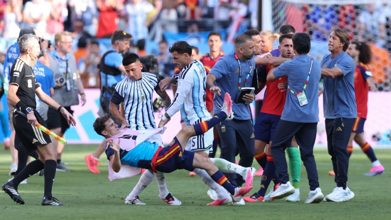 FIFA opens 'assault' case against Argentina trio over World Cup final