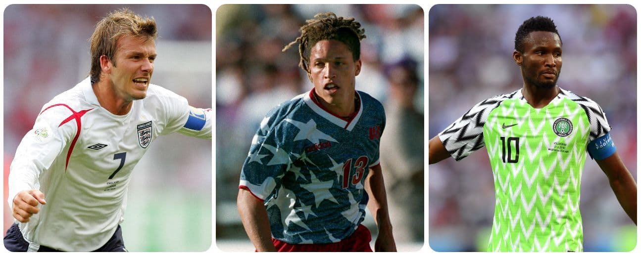 The greatest World Cup kits of all time.