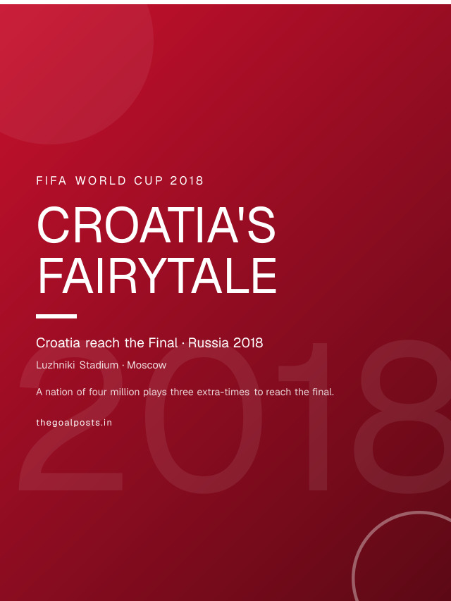 Croatia's Fairytale - Croatia reach the Final · Russia 2018 World Cup 2018 wallpaper