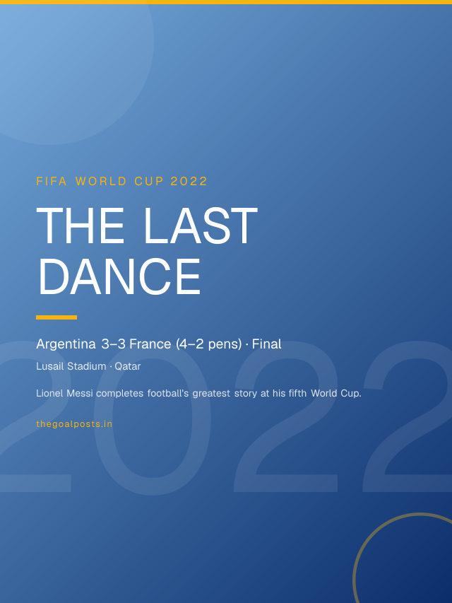 The Last Dance - Argentina 3–3 France (4–2 pens) · Final World Cup 2022 wallpaper